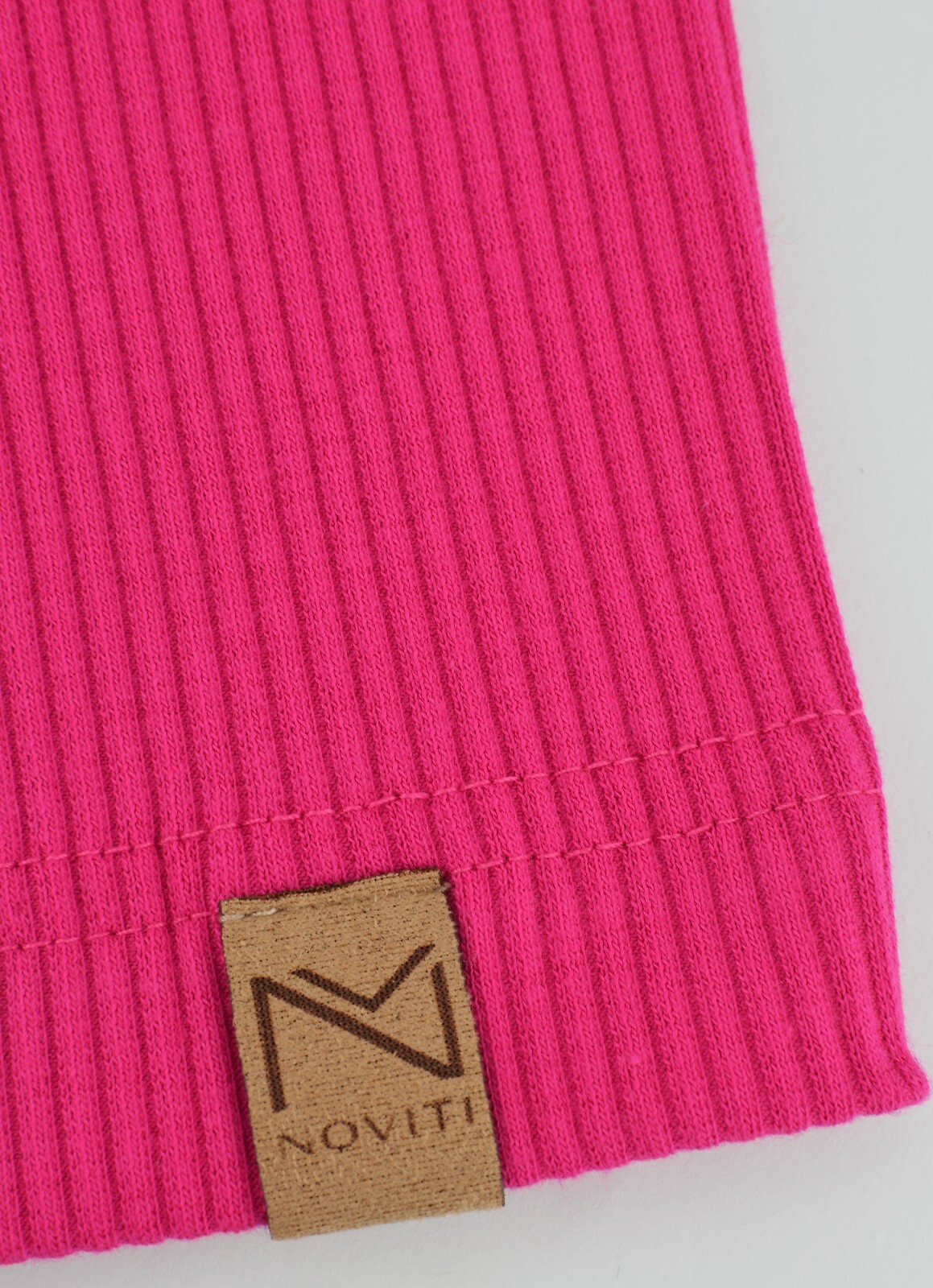 Detská rebrovaná čiapka Noviti CCP066 Prążek 2 Veľkosť: 56-58 cm, Barva: fuchsiová