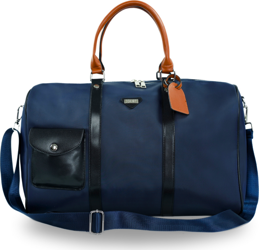 Štýlová a funkčná tmavomodrá cestovná taška FB49 BARRLEY DARK BLUE 805 Veľkosť: ONE SIZE