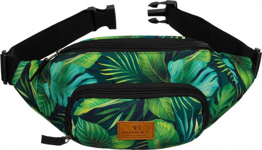 Rovicky Zelená ľadvinka s motívom listov R-WB26 Veľkosť: ONE SIZE