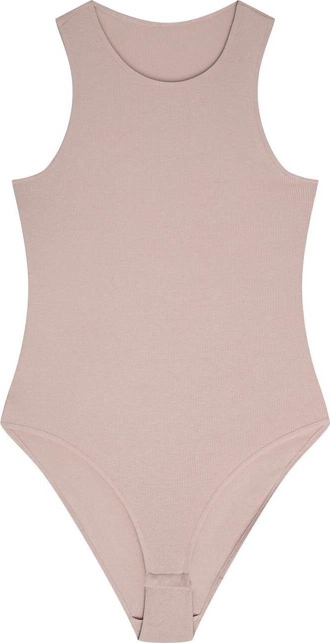 Dámske rebrované body Henderson Ladies Nazli 42837 Nazli S-XL Veľkosť: L, Barva: púdrová