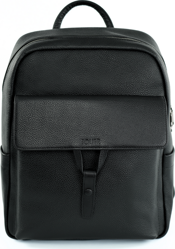 Kožený čierny elegantný batoh SANNA FV05 SANNA BLACK 131419-28A Veľkosť: ONE SIZE