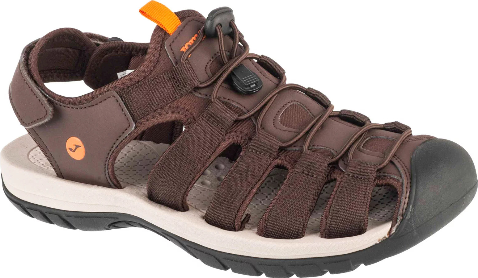 Hnedé pánske sandále s plnou špičkou Joma S.Gea Men 2524 SGEAS2524V Veľkosť: 41