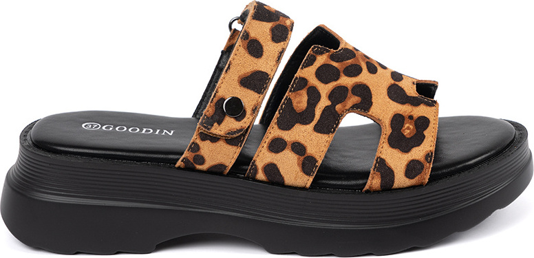 Dámske leopardie nazuváky na platforme HX-7215LEO Veľkosť: 37