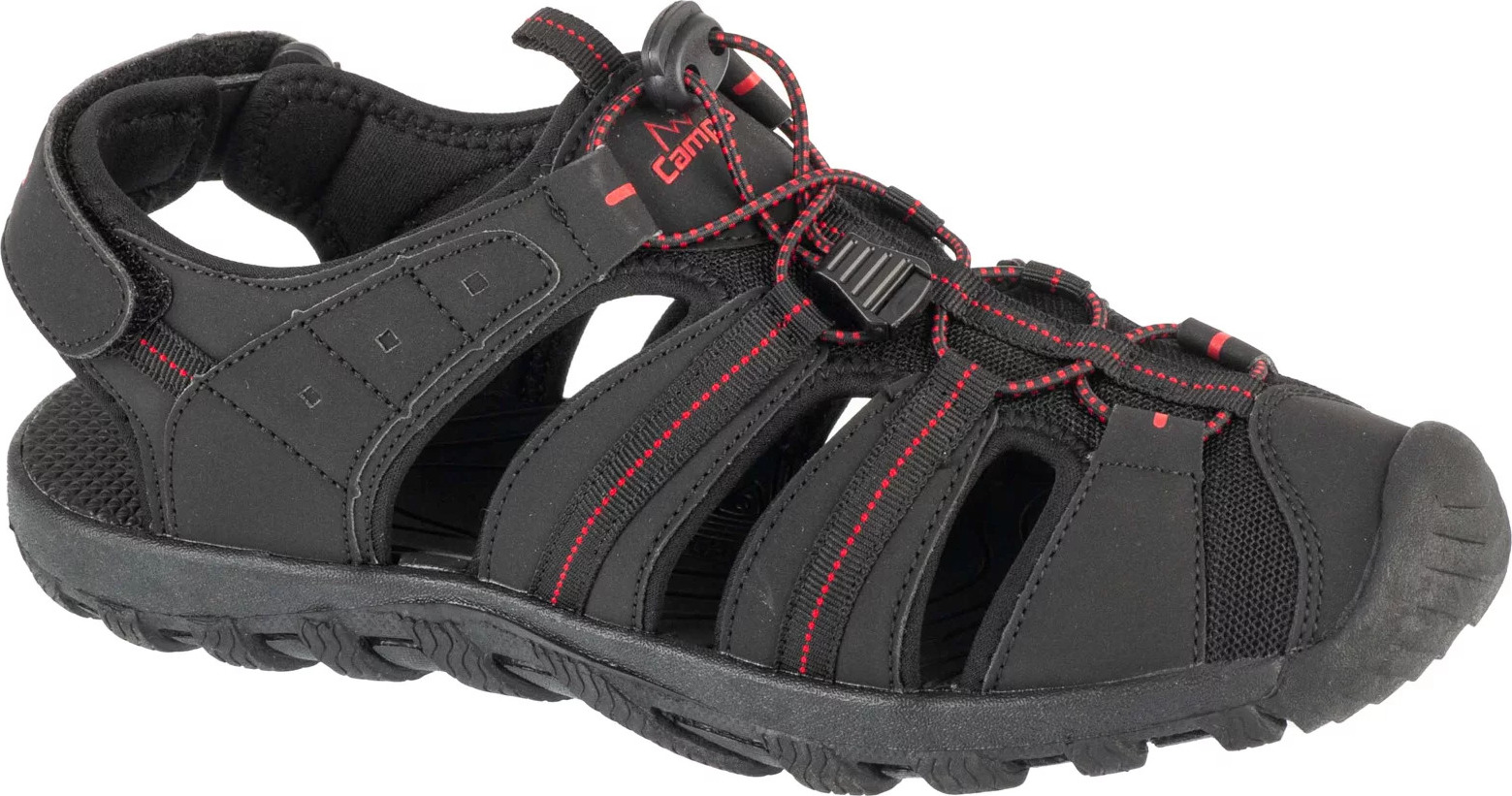 Čierne pánske športové sandále Campus Carlit Sandal CM0109122260 Veľkosť: 44