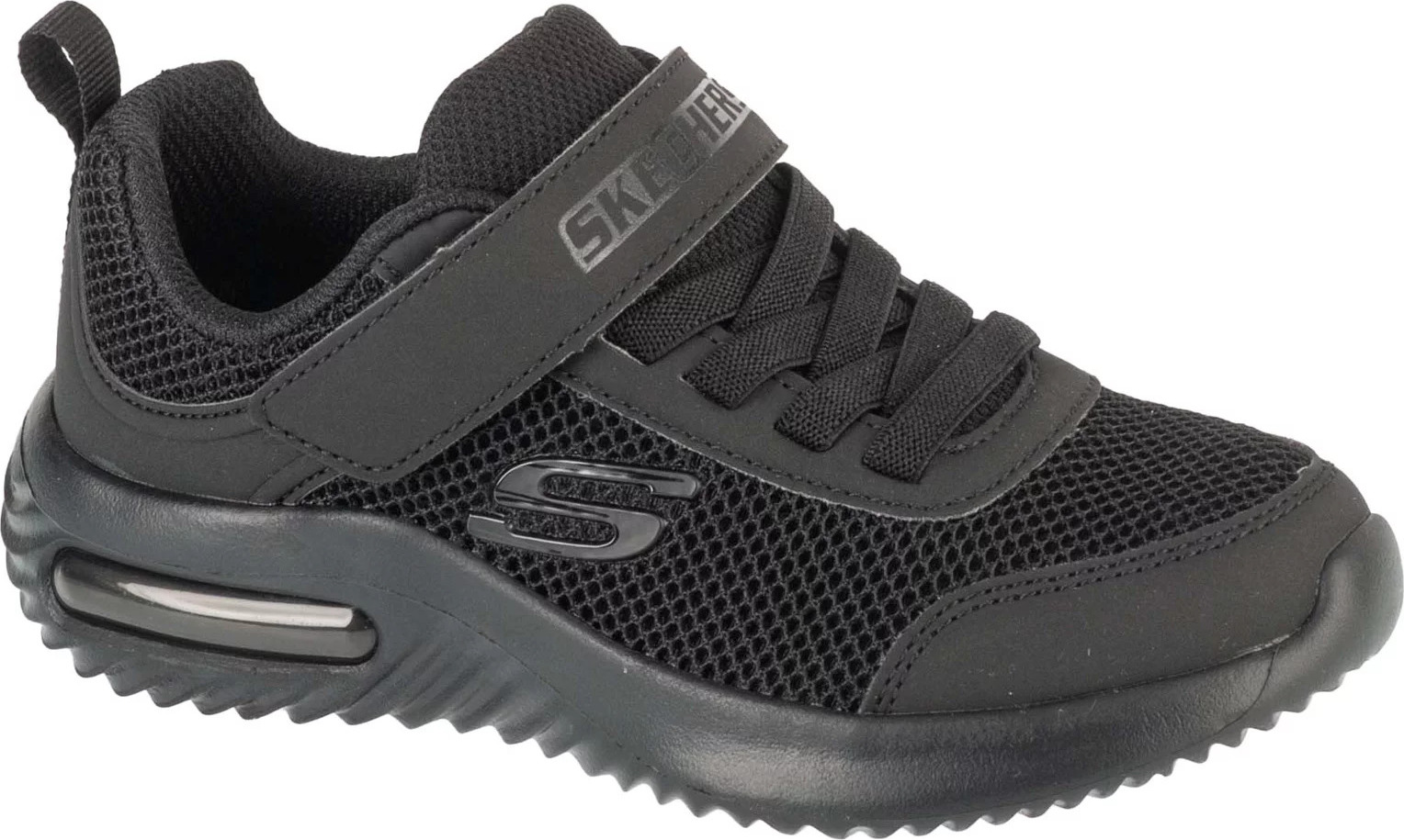 Čierne detské tenisky Skechers Bounder-Tech 403748L-BBK Veľkosť: 27