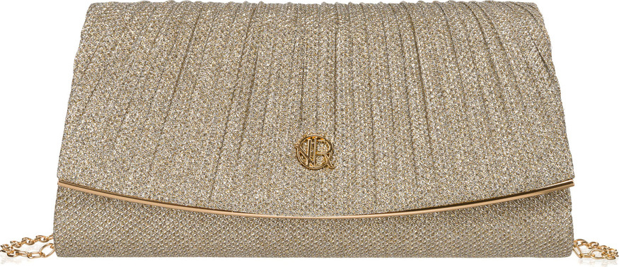 Rovicky Zlatá dámska listová kabelka R-XS027 Veľkosť: ONE SIZE