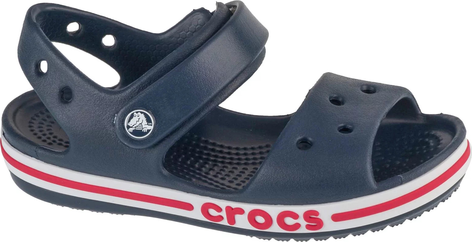Tmavomodré detské sandále Crocs Bayaband Sandal Kids 211054-4CC Veľkosť: 28/29