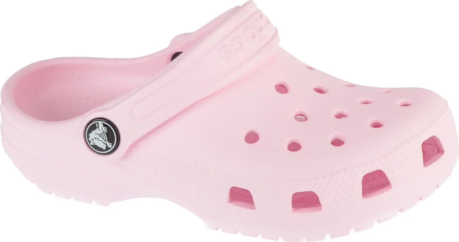 Svetloružové detské nazuváky Crocs Classic Clog Kids 206991-6ZW Veľkosť: 28/29