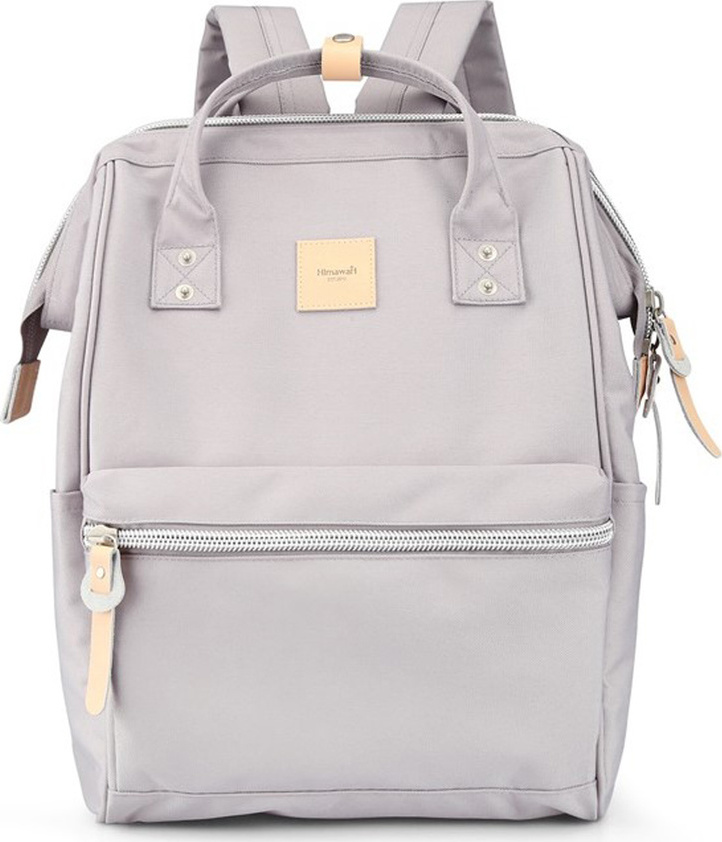 Svetlosivý priestranný batoh na notebook Himawari s USB portom 1881-04 Veľkosť: ONE SIZE