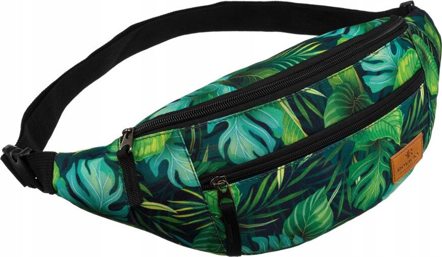 Rovicky Tmavozelená vzorovaná ľadvinka R-WB27 Veľkosť: ONE SIZE