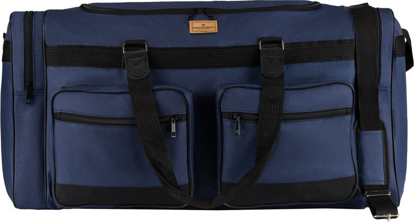 Peterson Tmavomodrá veľká cestovná taška s vreckami [DH] PTN TS104-D Veľkosť: ONE SIZE