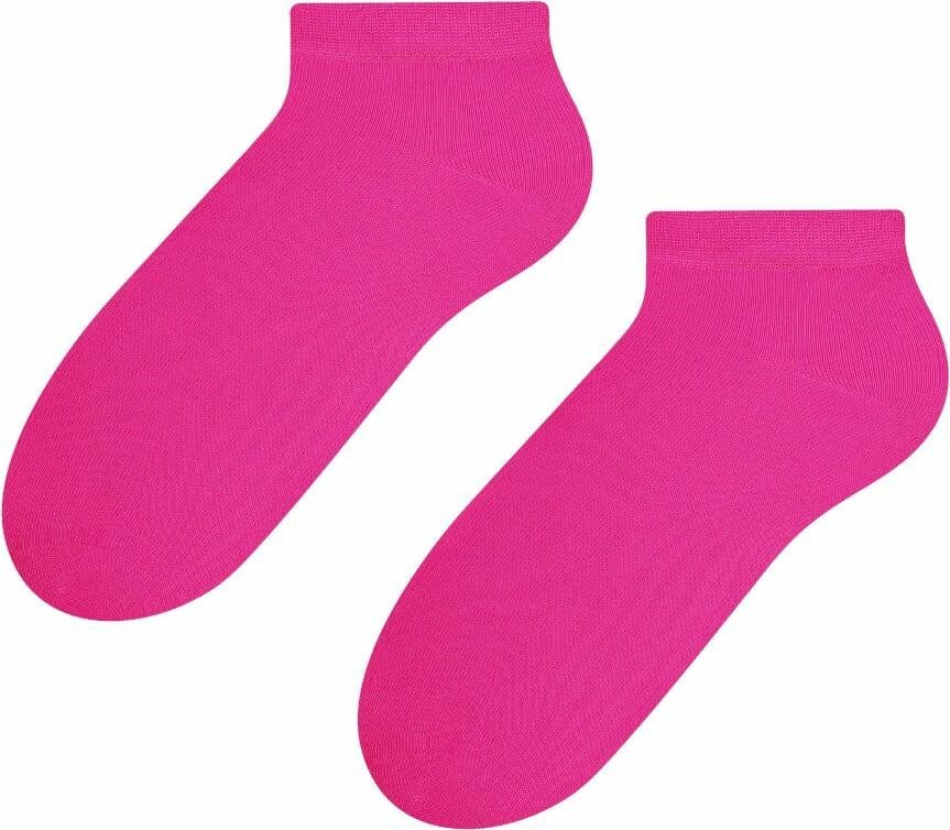 Tmavoružové členkové dámske ponožky Art. 052 Art. 052 UX22, MAGENTA Veľkosť: 38/40