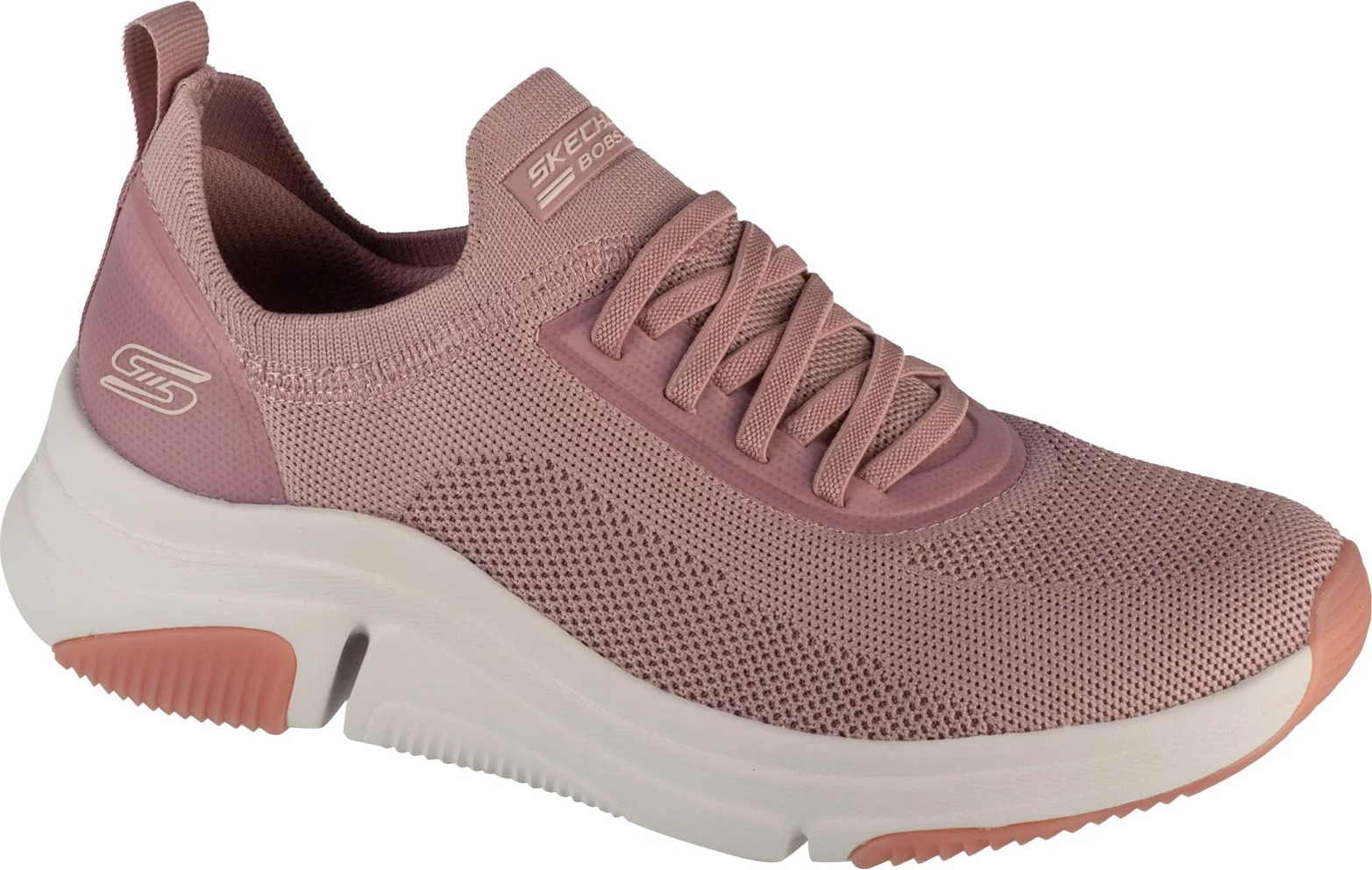 Ružové dámske tenisky Skechers Bobs Sparrow Flex-Instant Clout 117580-BLSH Veľkosť: 37