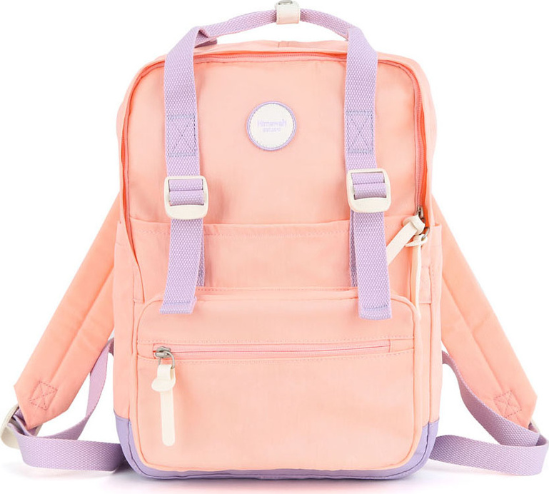 Himawari Marhuľový dámsky mestský batoh so zapínaním na zips 1088M Veľkosť: ONE SIZE