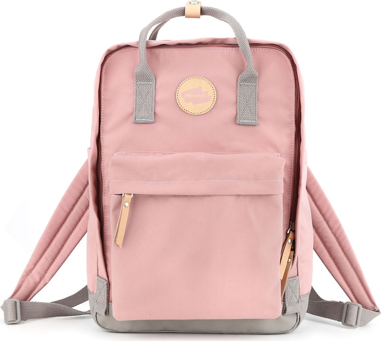Himawari Ružovo-sivý priestranný mestský batoh H1084 Veľkosť: ONE SIZE