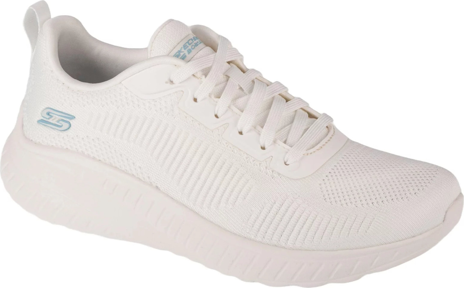 Krémové dámske tenisky Skechers Bobs Squad Chaos - Face Off 117209-OFWT Veľkosť: 39