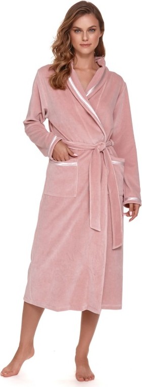 Doctor Nap svetlo ružový dámsky teplý župan Veľkosť: XL