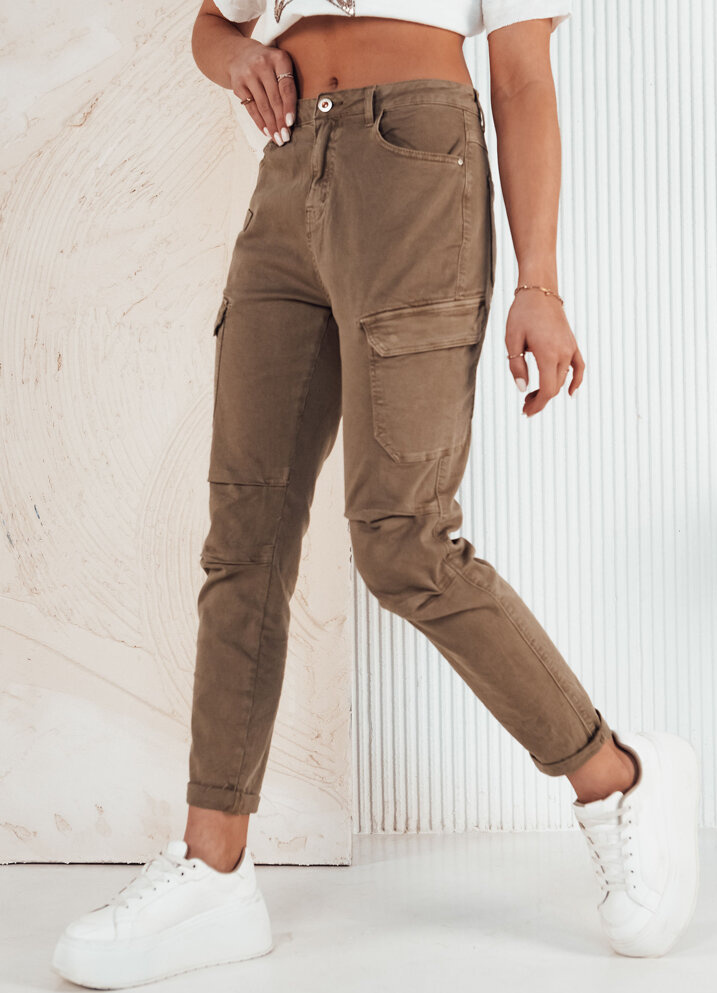 Hnedé cargo nohavice LUZAGRES UY1931 Veľkosť: XL