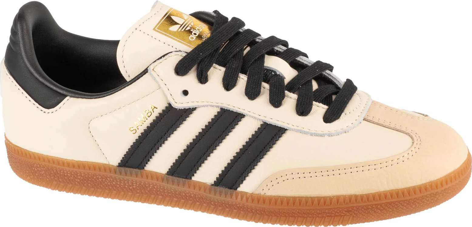 Smotanovo-béžové dámske tenisky Adidas Samba OG ID0478 Veľkosť: 42