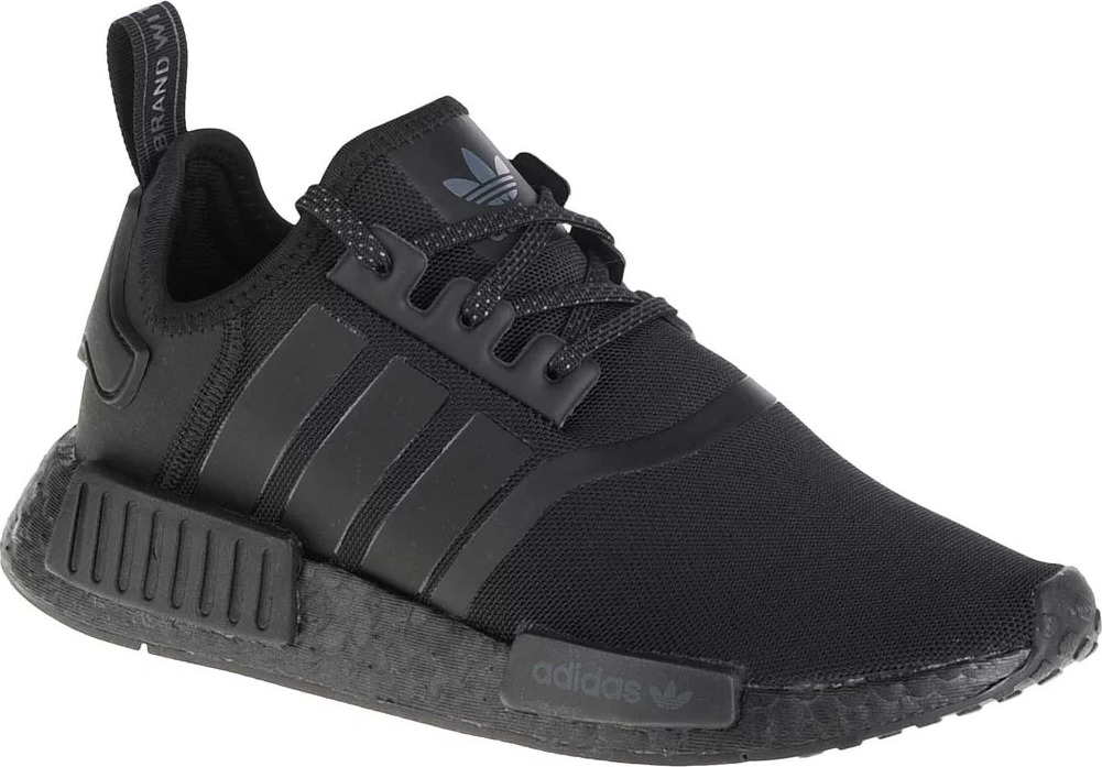 Čierne chlapčenské tenisky adidas NMD_R1 J FX8777 Veľkosť: 36