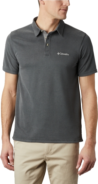 Sivé tričko Columbia Nelson Point Polo 1772721011 Veľkosť: S
