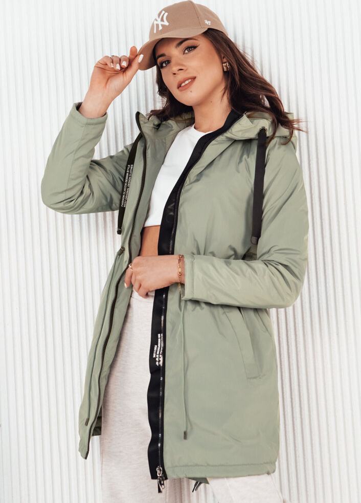 Zelená parka VERCHA TY4262 Veľkosť: 2XL