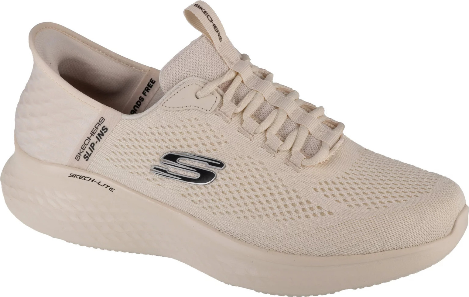 Béžové pánske bežecké tenisky Skechers Slip-Ins: Skech-Lite Pro - Primebase 232466-OFWT Veľkosť: 41