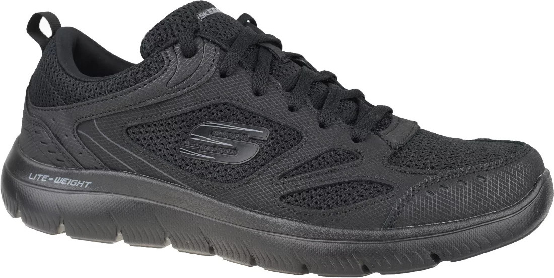 Čierne pánske tenisky Skechers Summits-South Rim 52812-BBK Veľkosť: 41
