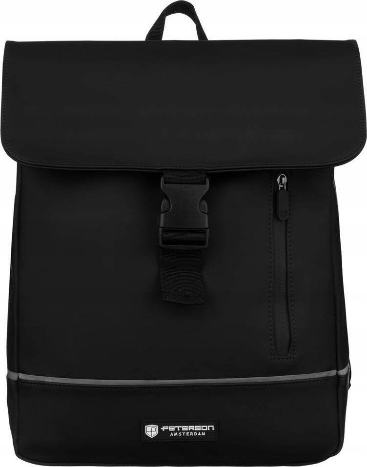 Peterson Čierny pevný športový batoh PTN EB97 Veľkosť: ONE SIZE
