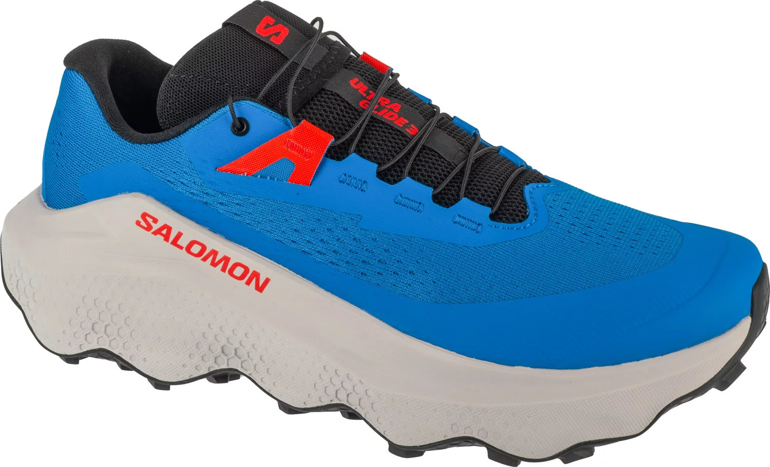 Modré pánske trailové tenisky Salomon Ultra Glide 3 L47522100 Veľkosť: 42 2/3