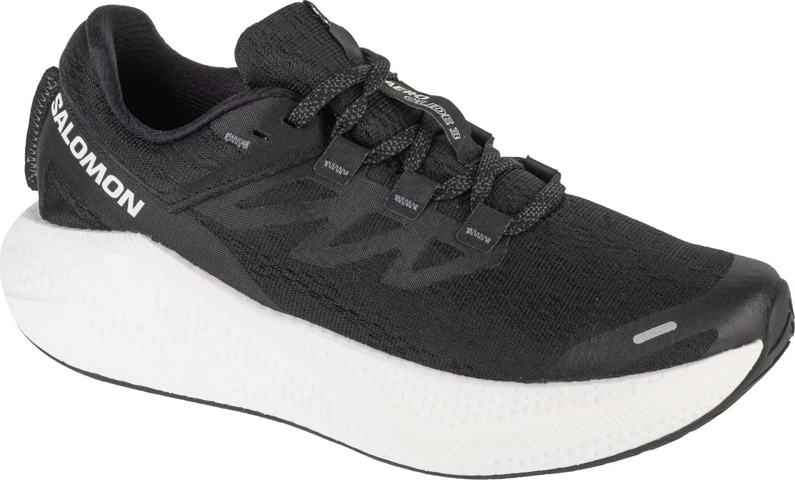 Čierne pánske bežecké tenisky Salomon Aero Glide 3 L47756700 Veľkosť: 42