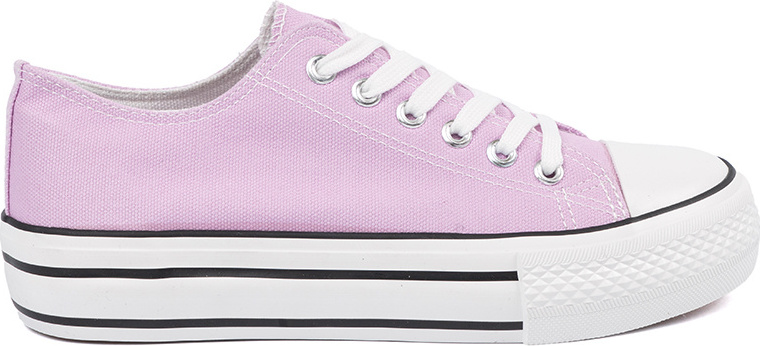 Ružové dámske tenisky na platforme WX-100P Veľkosť: 39