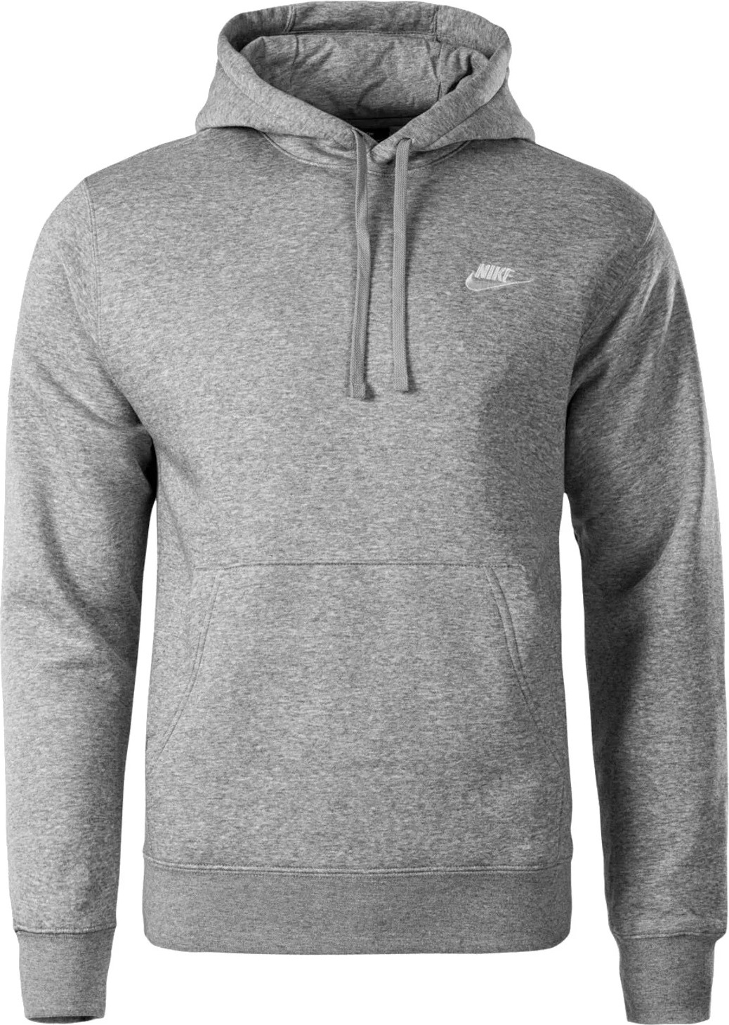 Sivá pánska mikina Nike Sportswear Club Fleece Hoodie BV2654-063 Veľkosť: L