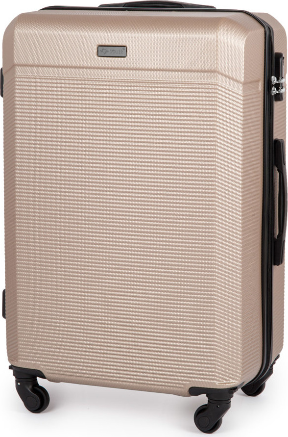 SOLIER Champagne škrupinový kufor veľ. M S16 (WALIZKA STL945 CHMPAGNE M 24') Veľkosť: M