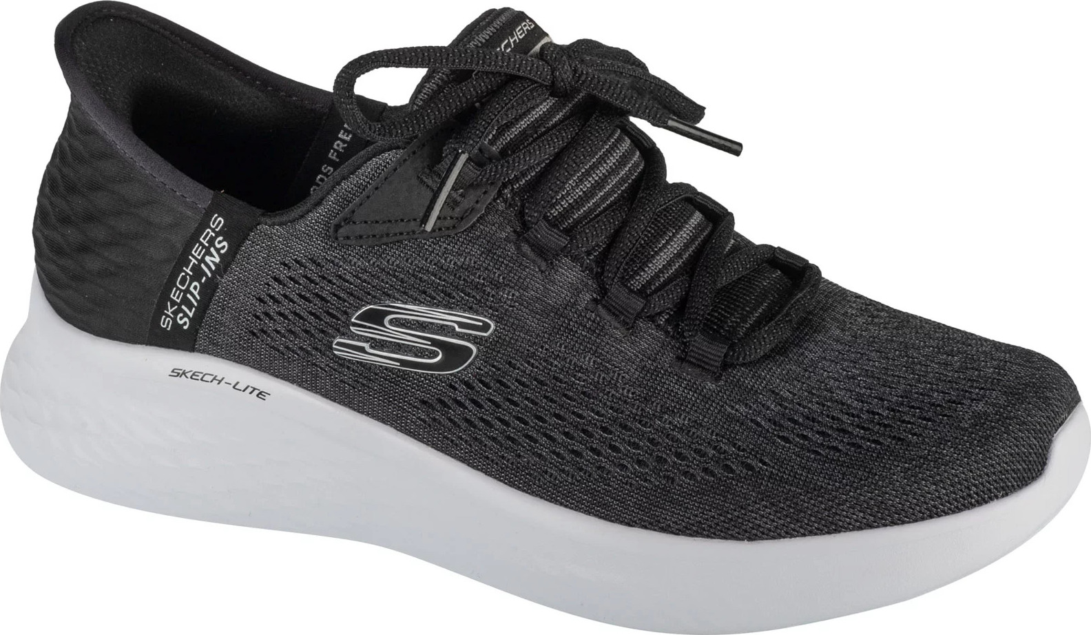 Čierne dámske tenisky Skechers Slip-Ins: Skech-Lite Pro - Natural Beauty 150012-BKW Veľkosť: 37