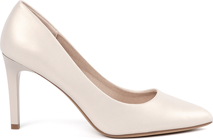 Klasické dámské smetanové lodičky, podpatek 9 cm 1339BE/PE Veľkosť: 36