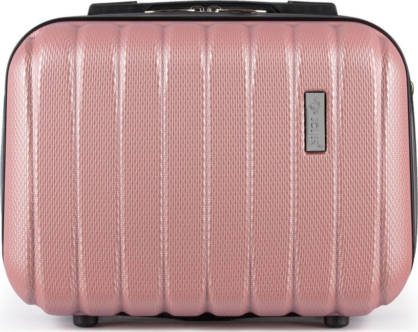 Solier Ružový cestovný kozmetický kufor NOEL ( STL902 14' PINK) Veľkosť: Kosmetický kufor