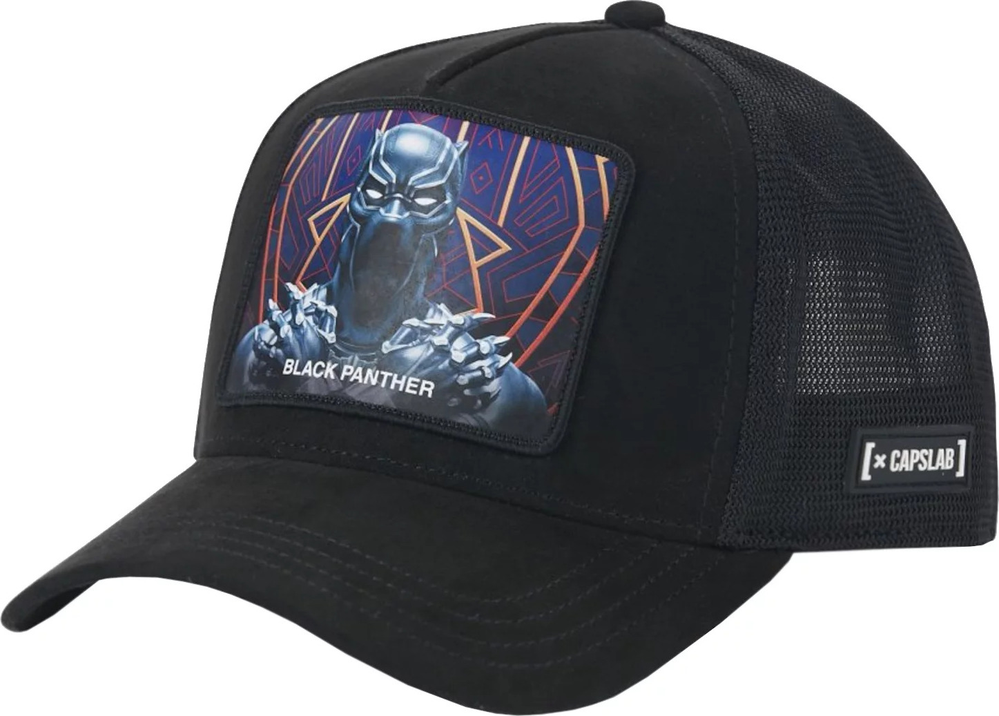 Černá pánská kšiltovka Capslab Marvel Black Panther Cap CL-MAR7-1-PCT-BPA Veľkosť: ONE SIZE