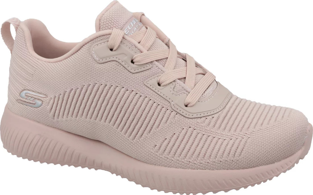 Púdrové dámske tenisky Skechers Bobs Squad 32504-PNK Veľkosť: 36