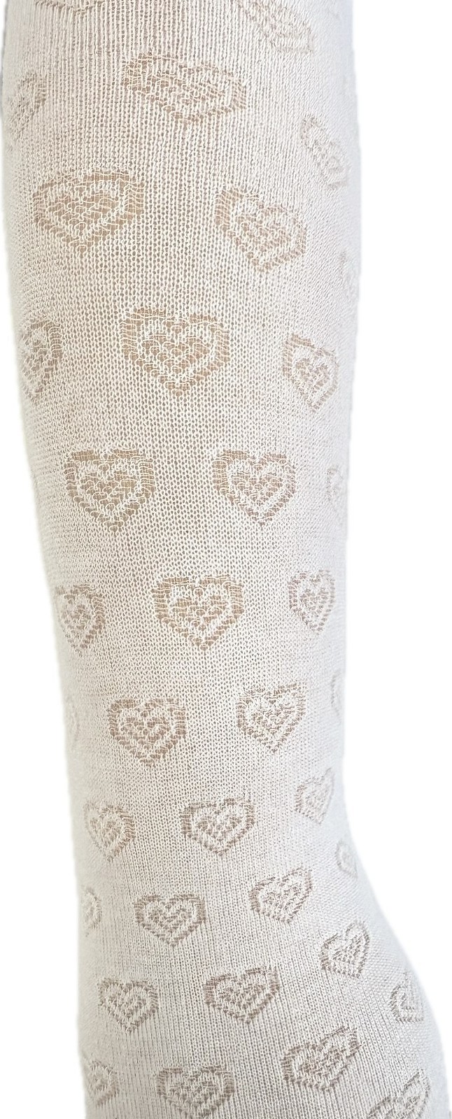 Dívčí punčocháče Gatta se srdíčky U28.A60 W002 Soft Fashion 92-122 Veľkosť: 116/122, Barva: biela