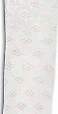 Bílé dětské punčocháče Gatta s květinami U28.A60 W001 Soft Fashion 92-122 Veľkosť: 92/98, Barva: biela
