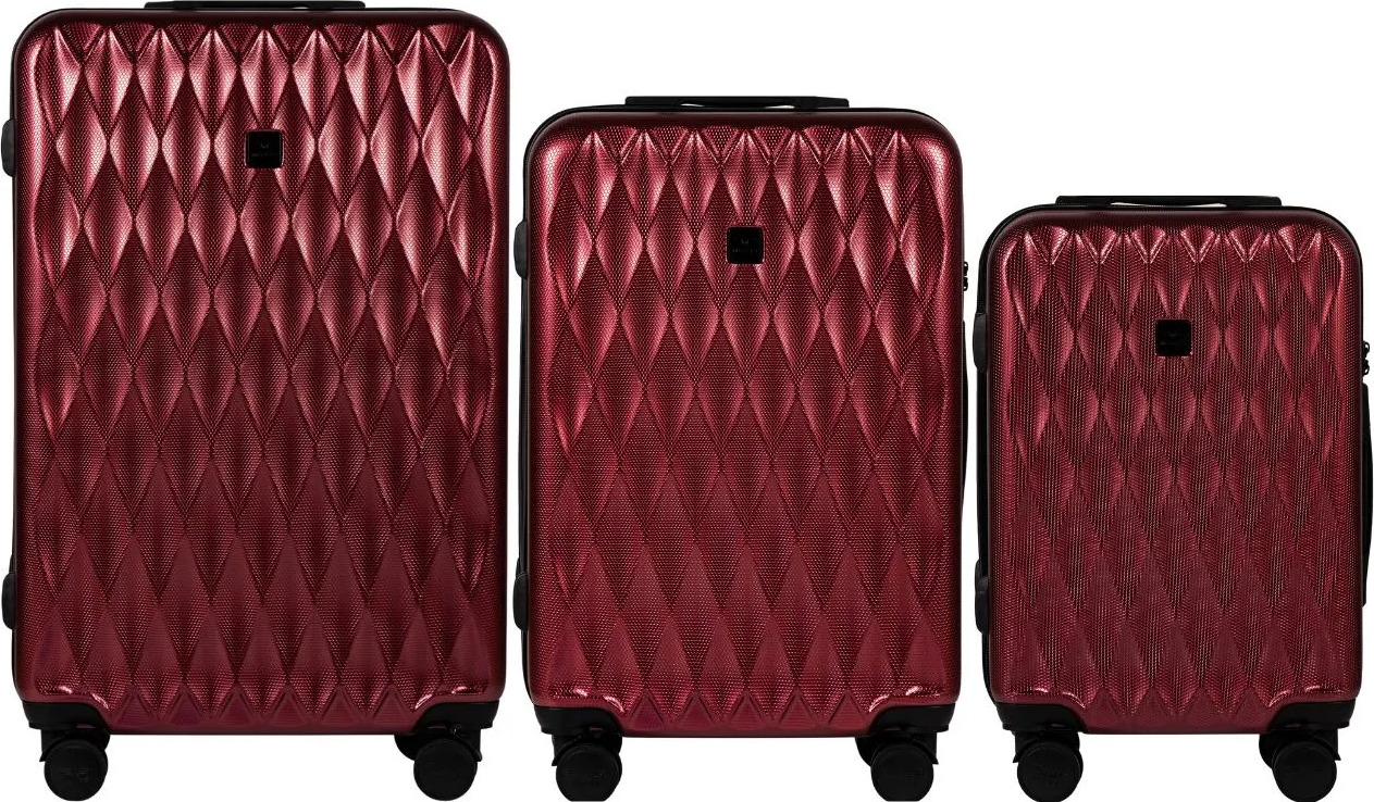 Vínová sada troch kufrov GOLDEN EAGLE PC190, Sada 3 kufrov (L,M,S) Veľkosť: Sada kufrov