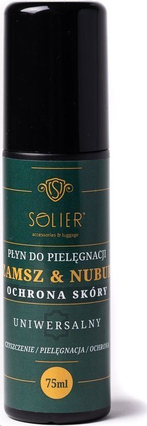 SOLIER Ošetrujúce a obnovujúce emulzie pre semiš a nubuk Veľkosť: ONE SIZE