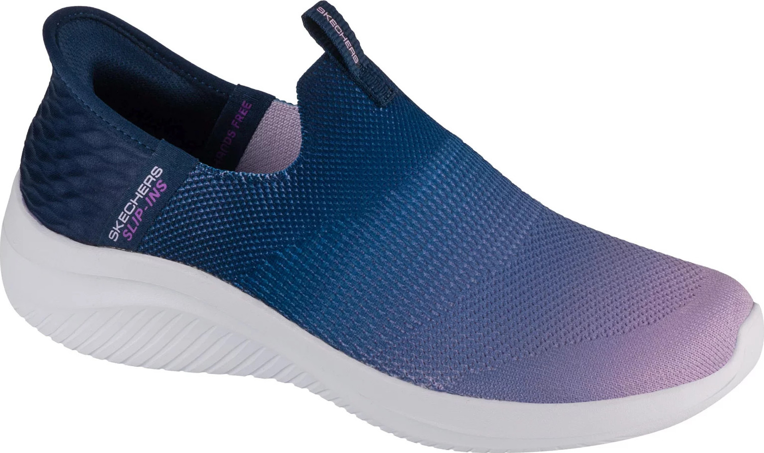 Modro-fialové dámske tenisky Skechers Slip-Ins Ultra Flex 3.0 - Beauty Blend 150183-NVLV Veľkosť: 36