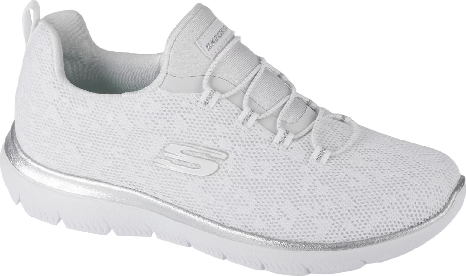 Biele leopardie tenisky Skechers Summits - Leopard Spot 149037-WSL Veľkosť: 40