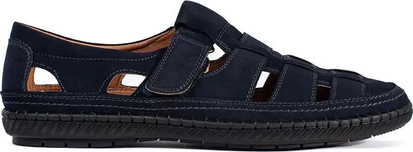 Pánske tmavomodré sandále L8333-11-BL-M Veľkosť: 40