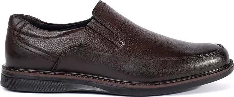 Elegantné hnedé pánske poltopánky RS67620-6B-BR-M Veľkosť: 41
