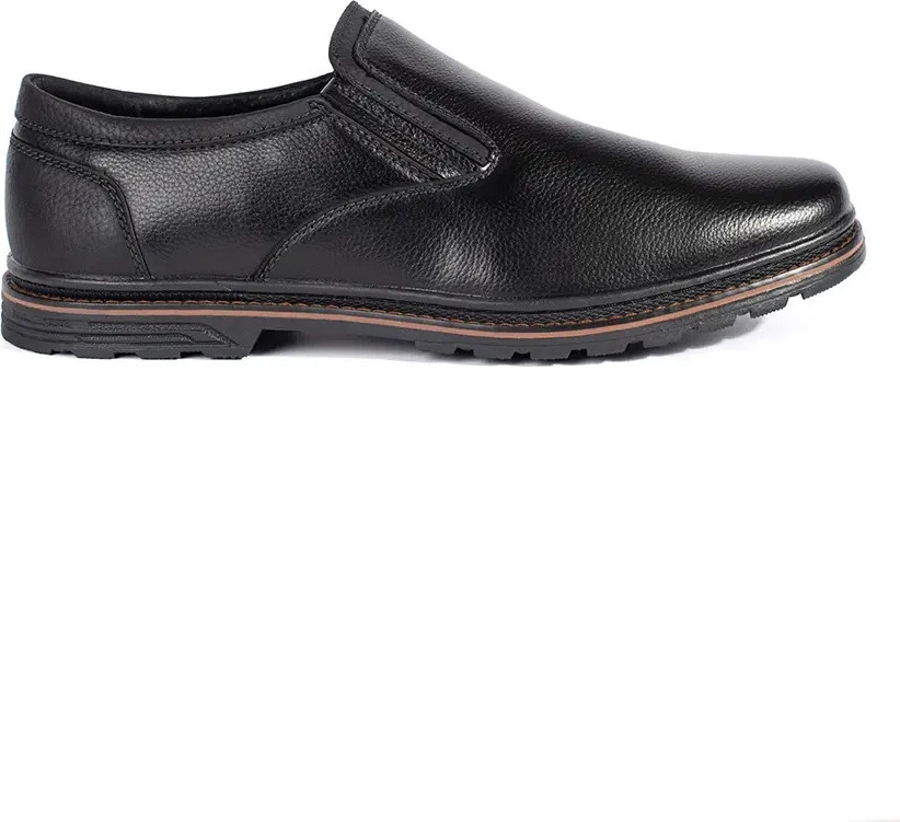 Čierne pánske nazúvacie poltopánky SK7275-8B Veľkosť: 42