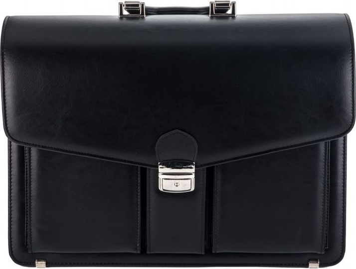 PÁNSKA ČIERNA AKTOVKA SOLIER ML36 BLACK Veľkosť: ONE SIZE