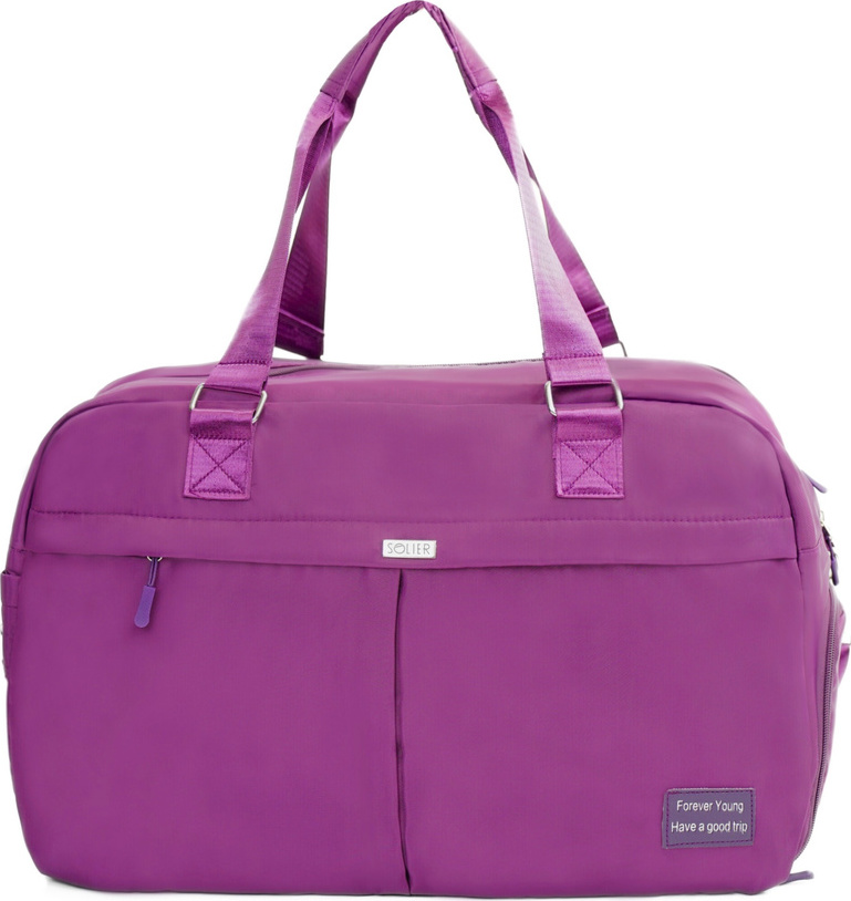 Tmavo ružová cestovná taška Solier VEA SM04 VEA Dark Pink Veľkosť: ONE SIZE